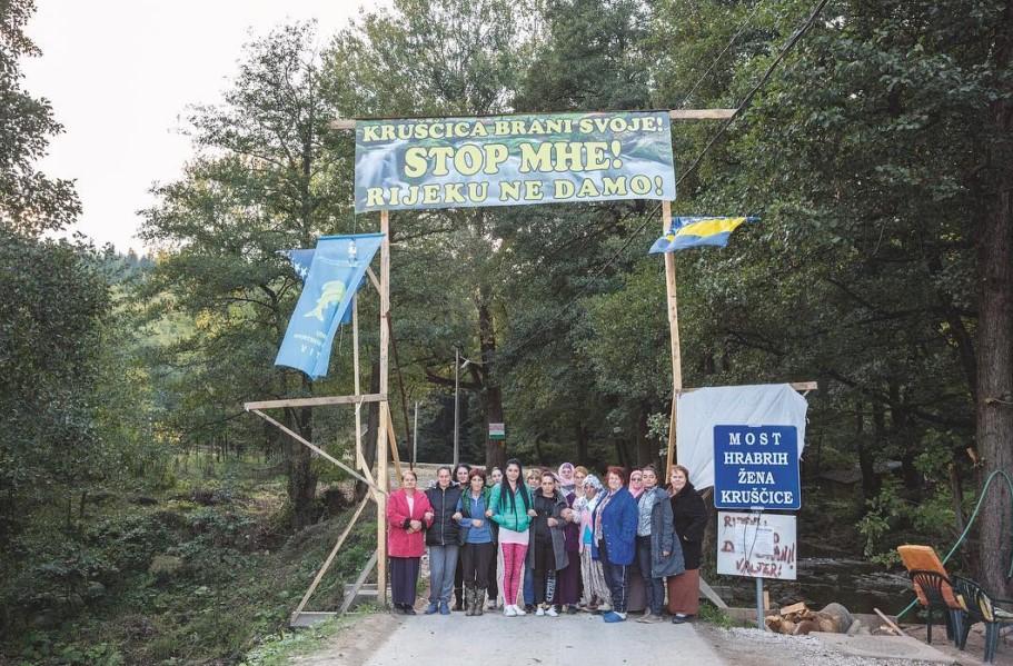 Žene Kruščice: Više od 500 dana žene su se organizirale i danonoćno dežurale kako bi spriječile izgradnju mini hidrocentrala na voljenoj rijeci - Avaz