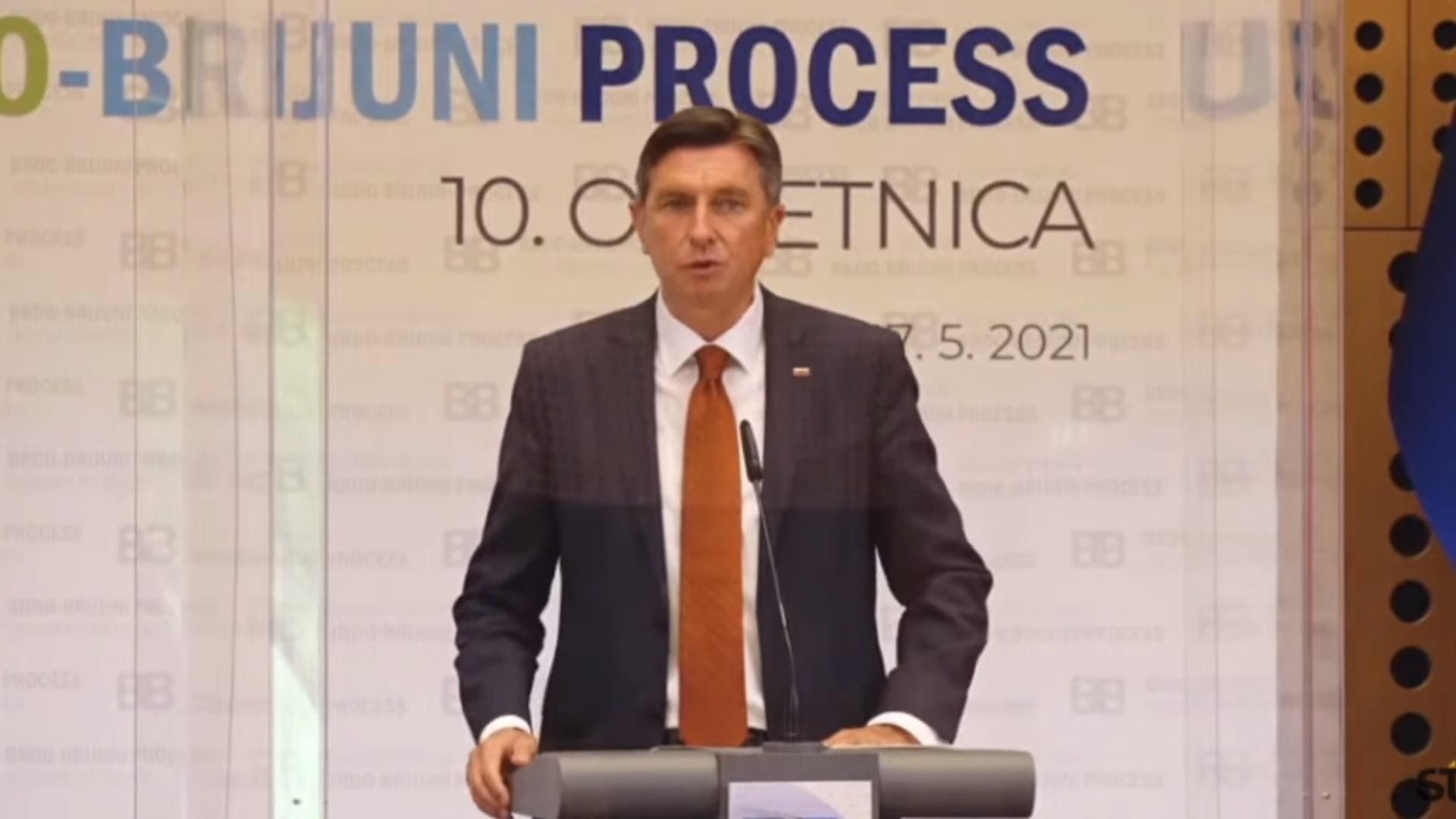 Pahor: Evropska unija mora ubrzati proces proširenja