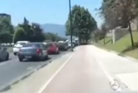 Nakon pisanja "Avaza": Uhvaćen nesavjesni vozač koji je divljao biciklističkom stazom u Sarajevu