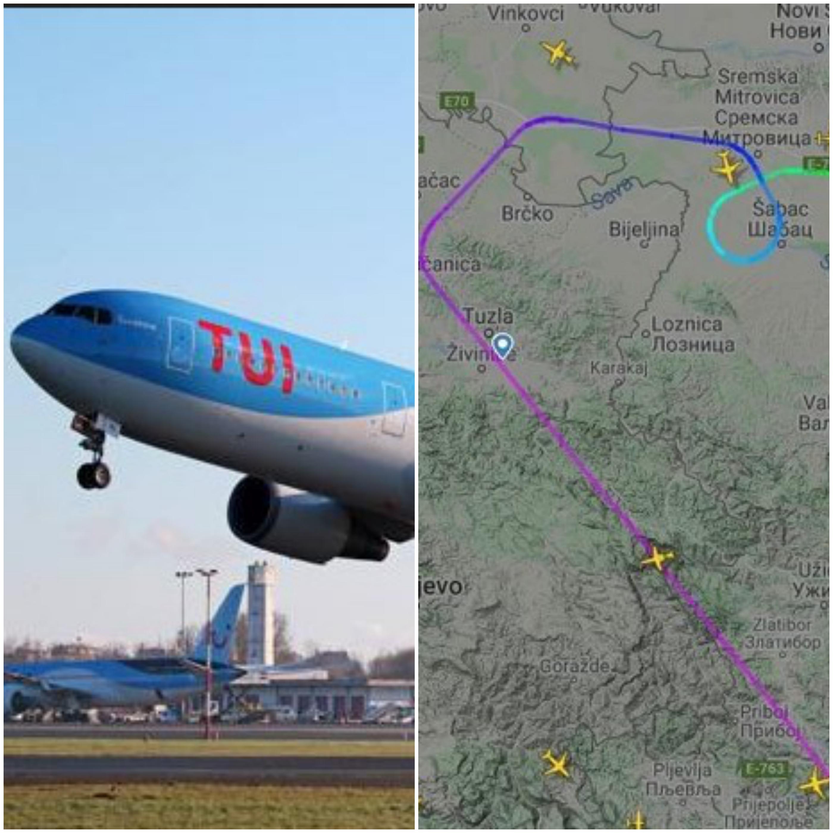 Na avionu sa 80 turista iz Belgije pojavio se kvar tokom leta iznad Tuzle
