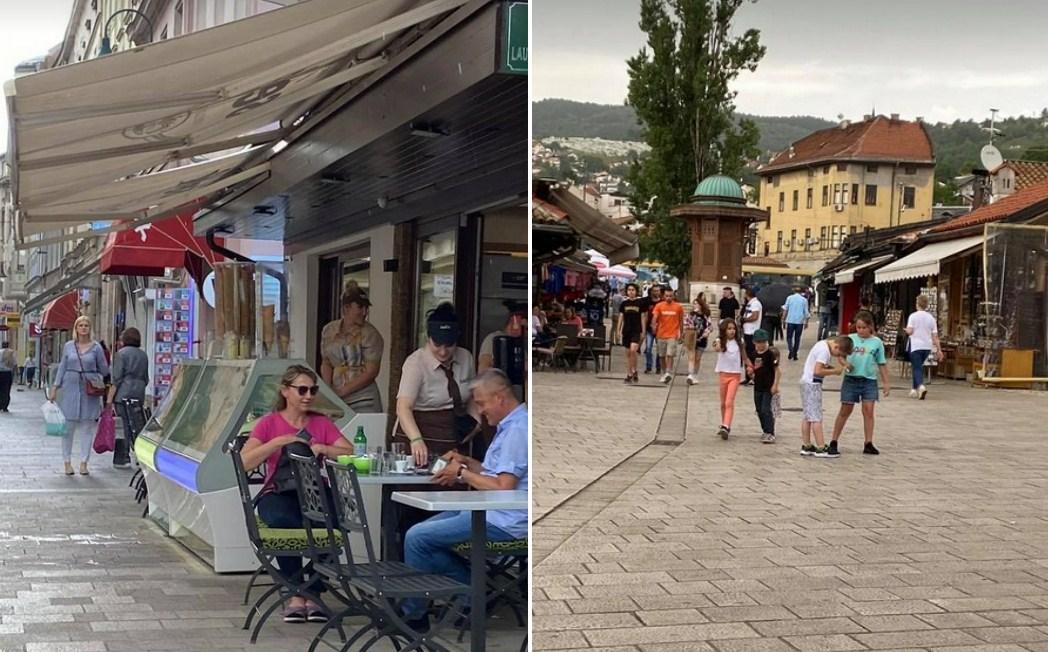 Prvi je dan ljeta: U Sarajevu sparno, građani spas tražili u baštama kafića