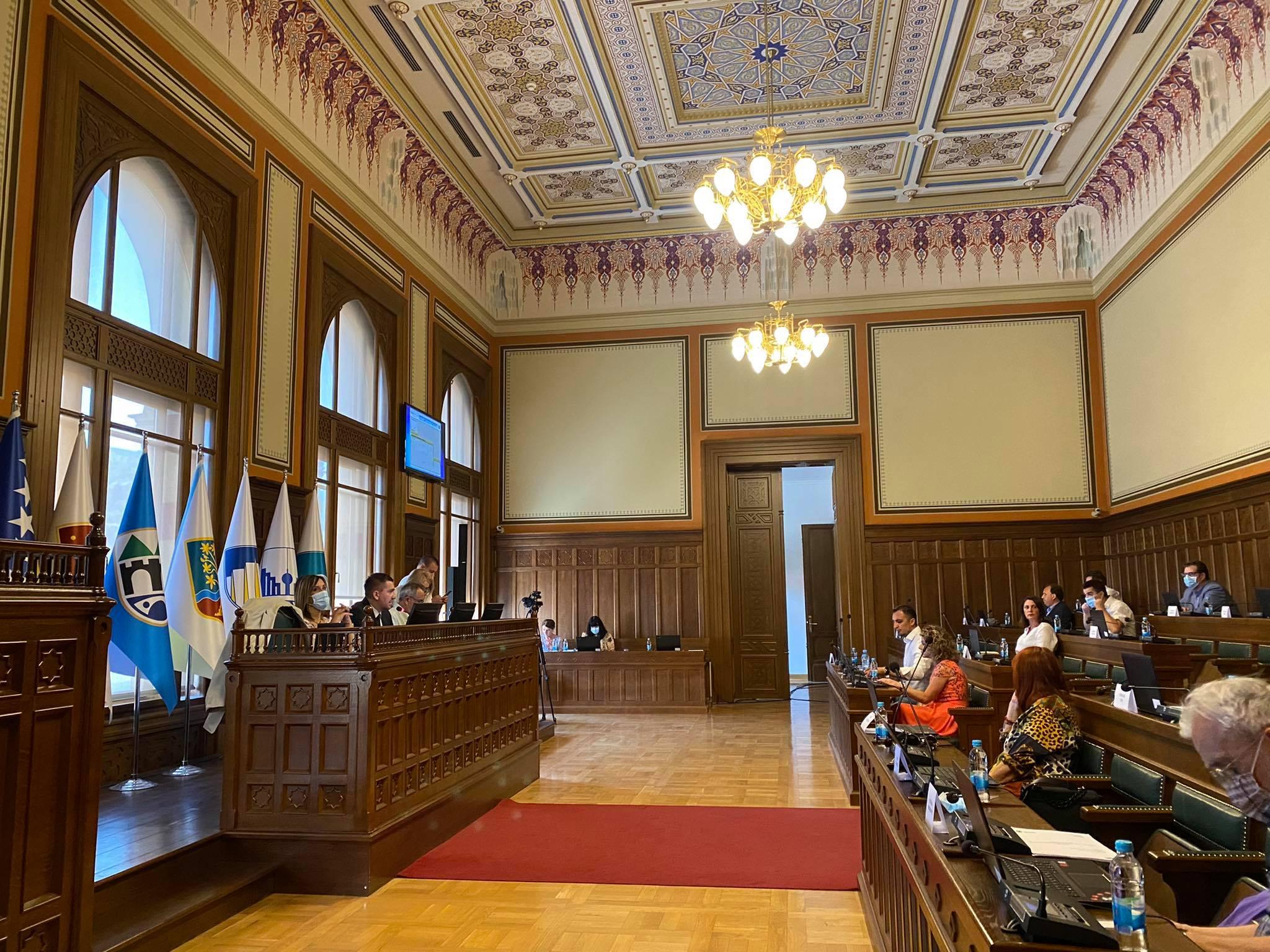 Počela sjednica Gradskog vijeća Sarajeva: 25 tačaka na dnevnom redu