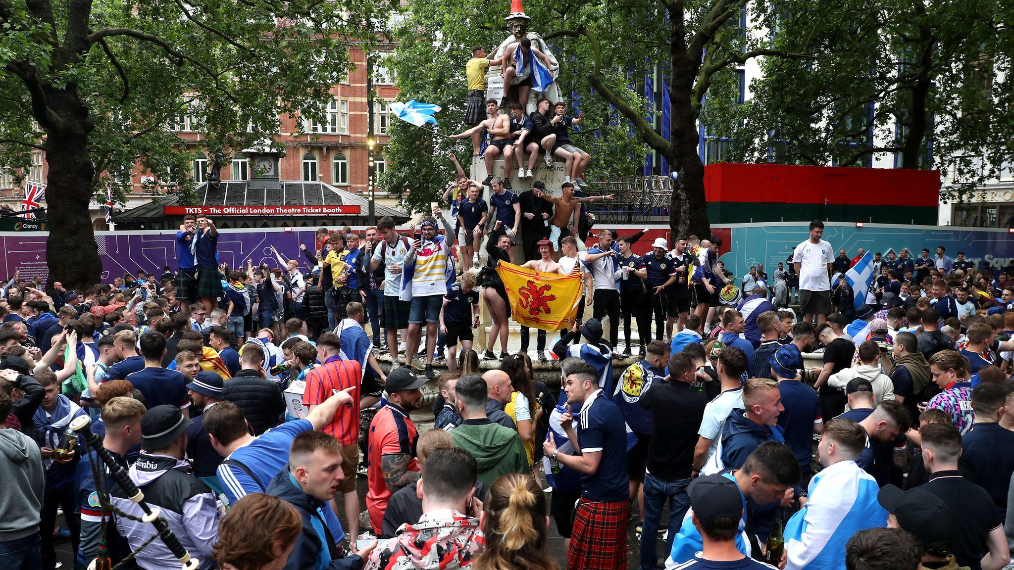 Škotski navijači u Londonu - Avaz