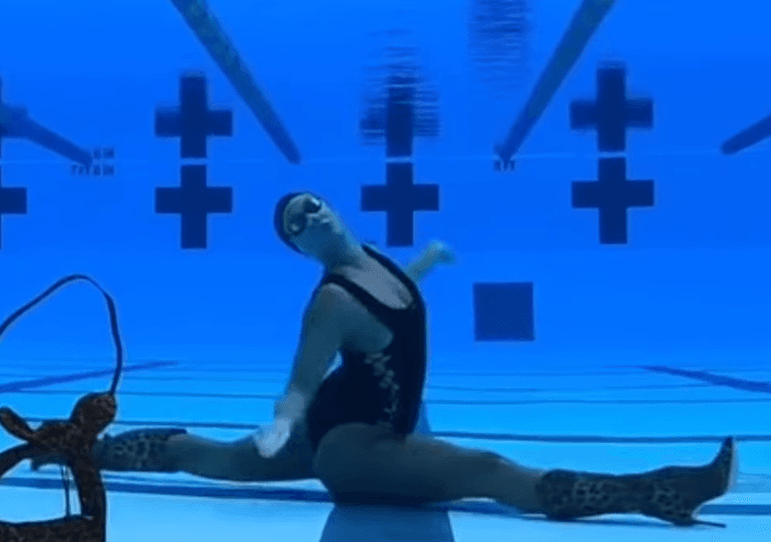 Kristina oduševljava plesom pod vodom, tačka "Spužva Bob" joj je omiljena
