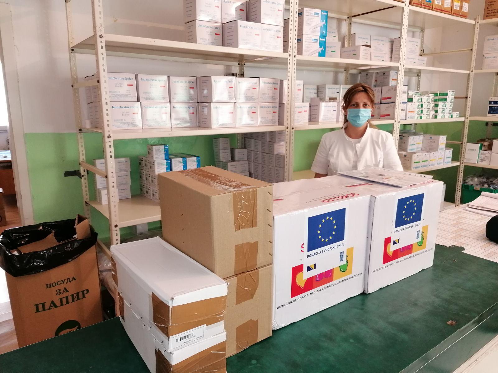 Evropska unija donirala 35 EKG monitora i PCR uređaj bolnicama u BiH