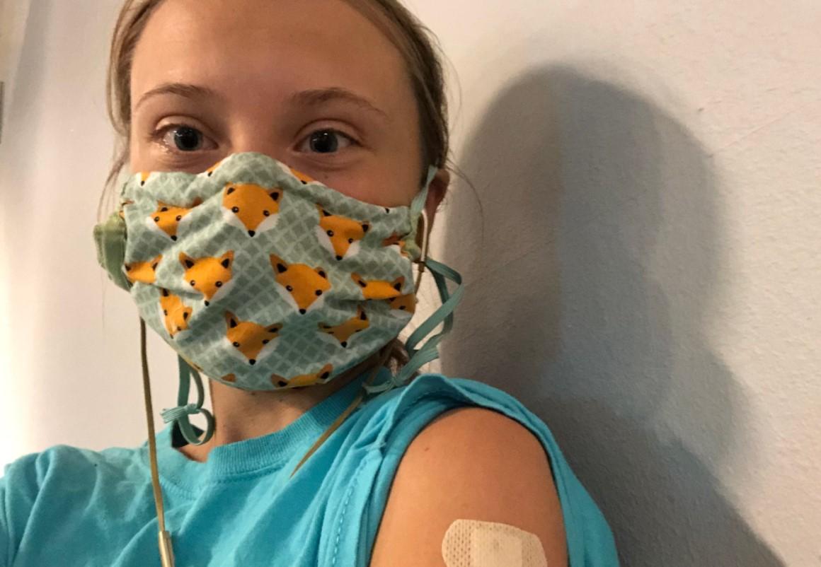 Greta Tunberg se vakcinisala, poručila da niko nije siguran dok svi ne postanu sigurni