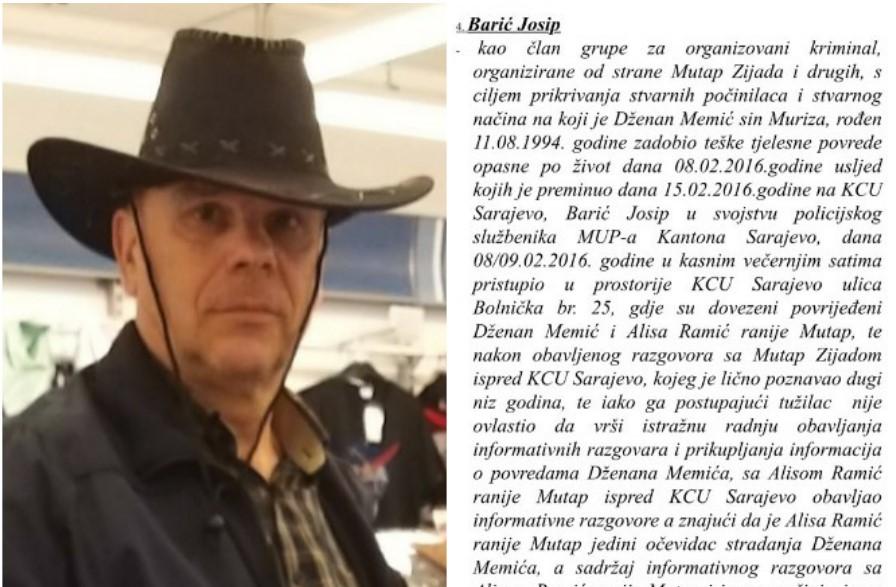 We reveal new details from the indictment in the "Memić" case: Who did police officer Barić talk to at KCUS on the fateful night and how Ožegović deleted surveillance footage from the "Crystal" hotel in Ilidža