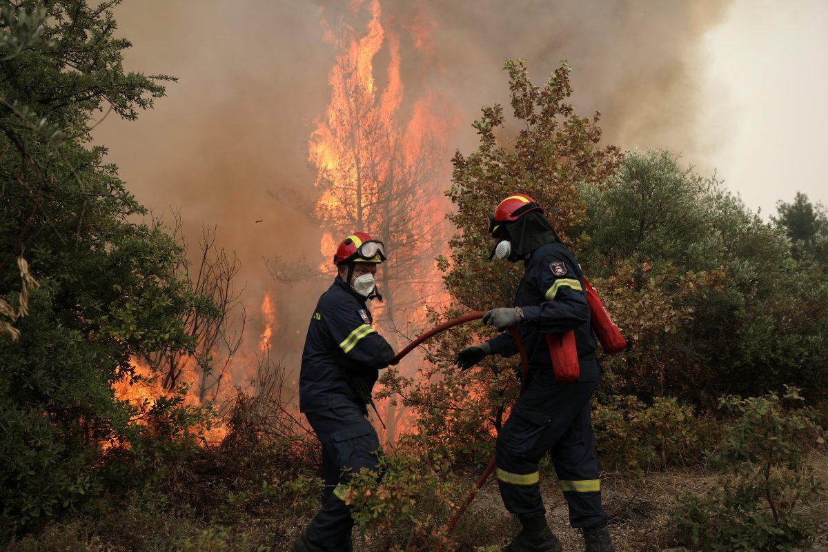Vatorgasci se bore sa šumskim požarima - Avaz