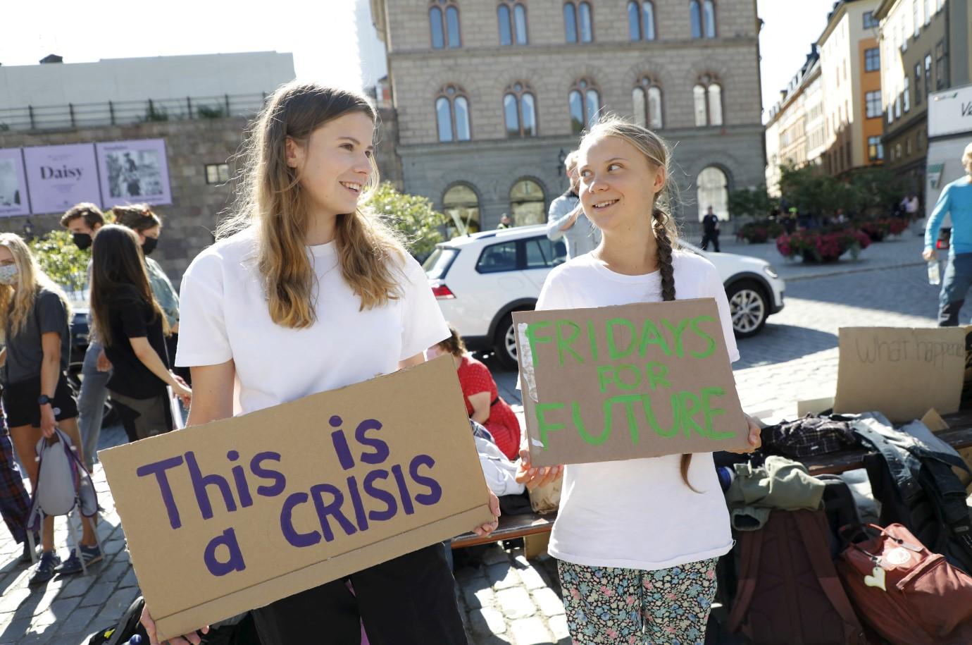Greta Tunberg ponovo na protestu: Sve više ljudi počinje da se budi i da zahtijevaju promjene