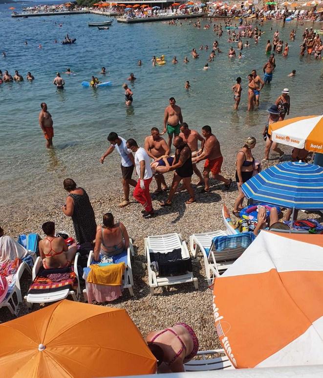 U Neumu ženi pozlilo na plaži, hitno prebačena u Mostar