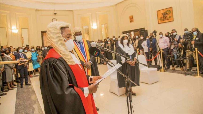 New Zambian speaker takes oath - Avaz