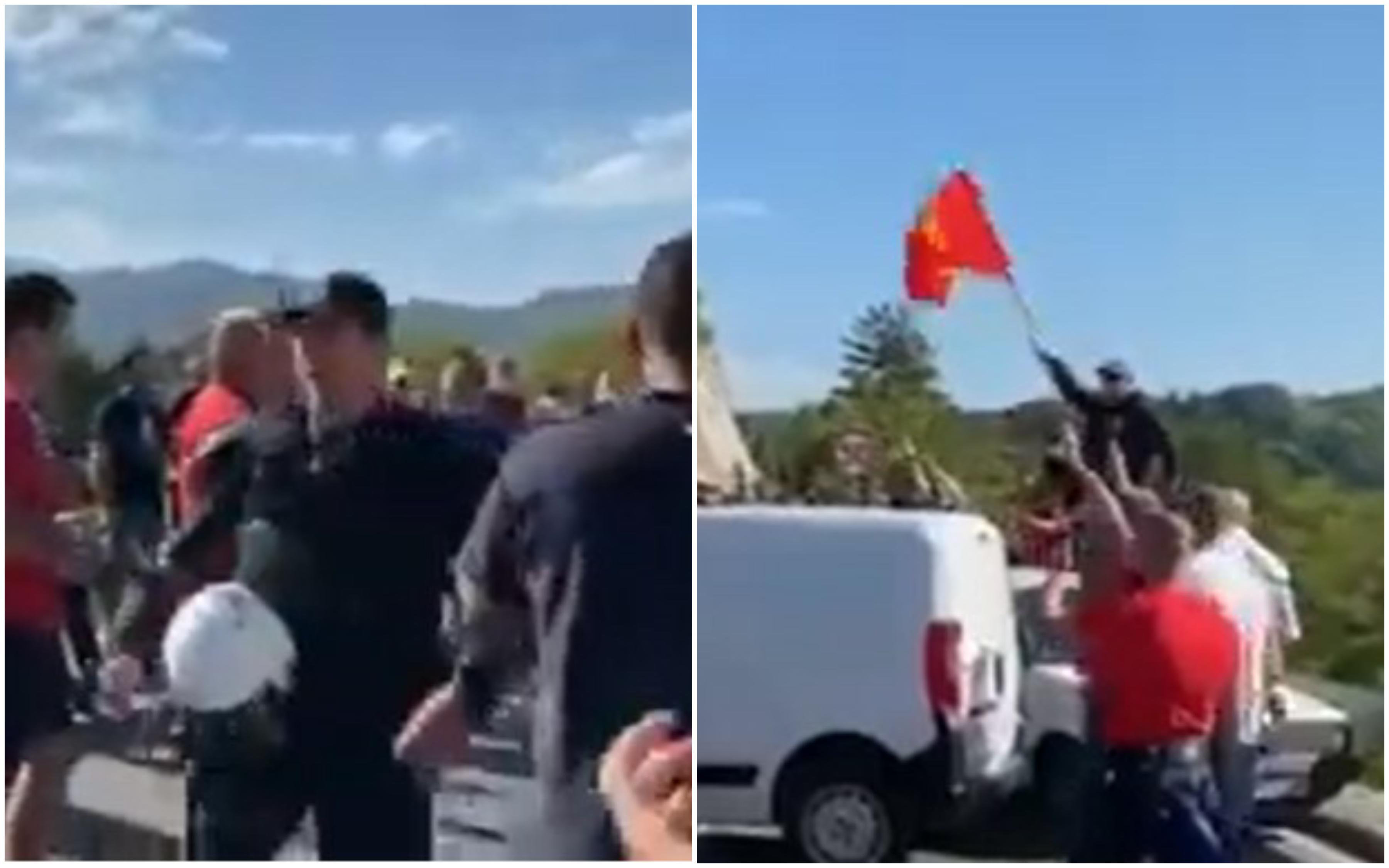 Video / Policajci prelaze na stranu građana koji su blokirali prilaze Cetinju