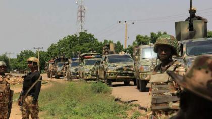 Security sources: Gunmen kill 12 in attack on Nigeria military base in northwest