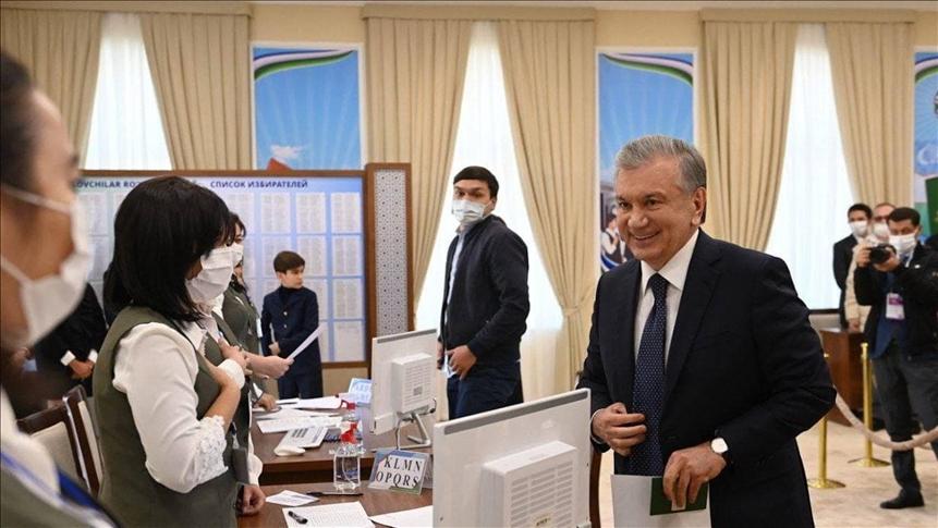 Uzbek president wins 2nd term in landslide victory