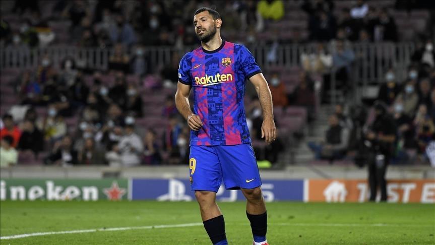 Barcelona's Aguero to be unavailable for 3 months after heart tests