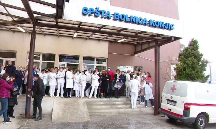 Zdravstveni radnici u Konjicu najavili generalni štrajk