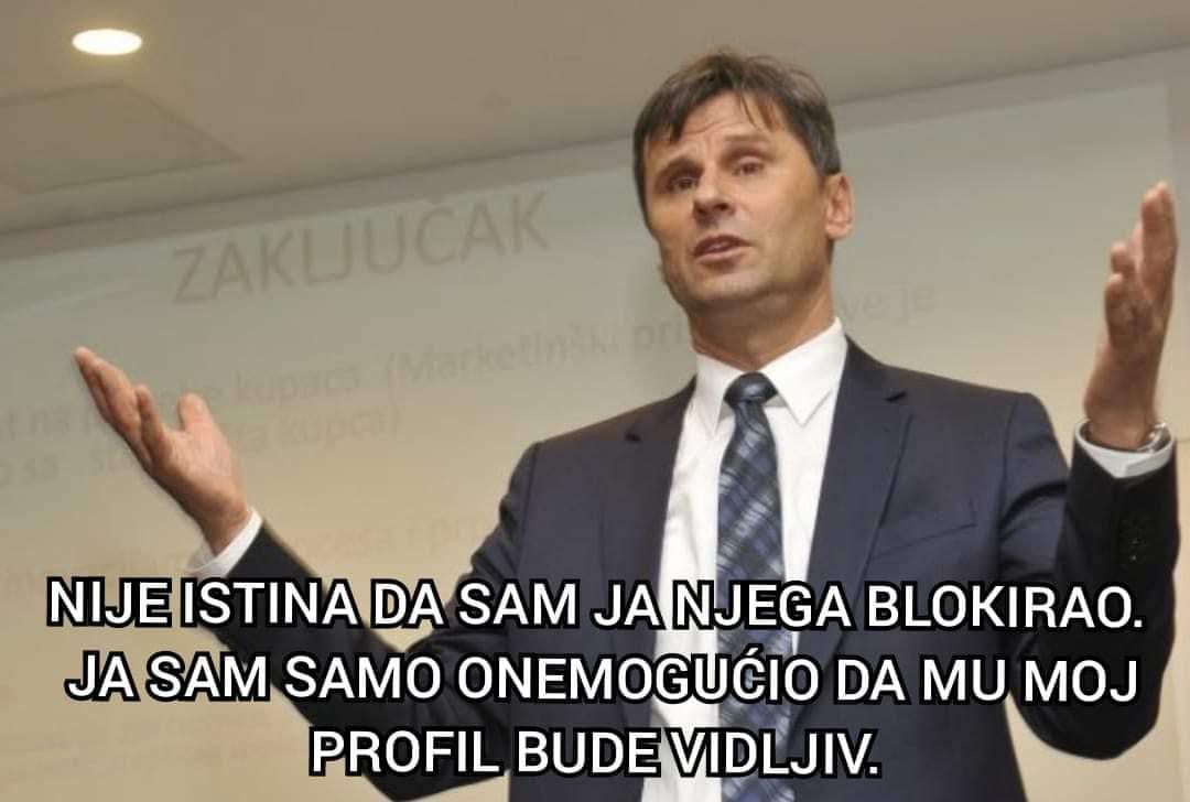 Šaljiv komentar na to što je Novalić blokirao Muzura na Facebooku - Avaz