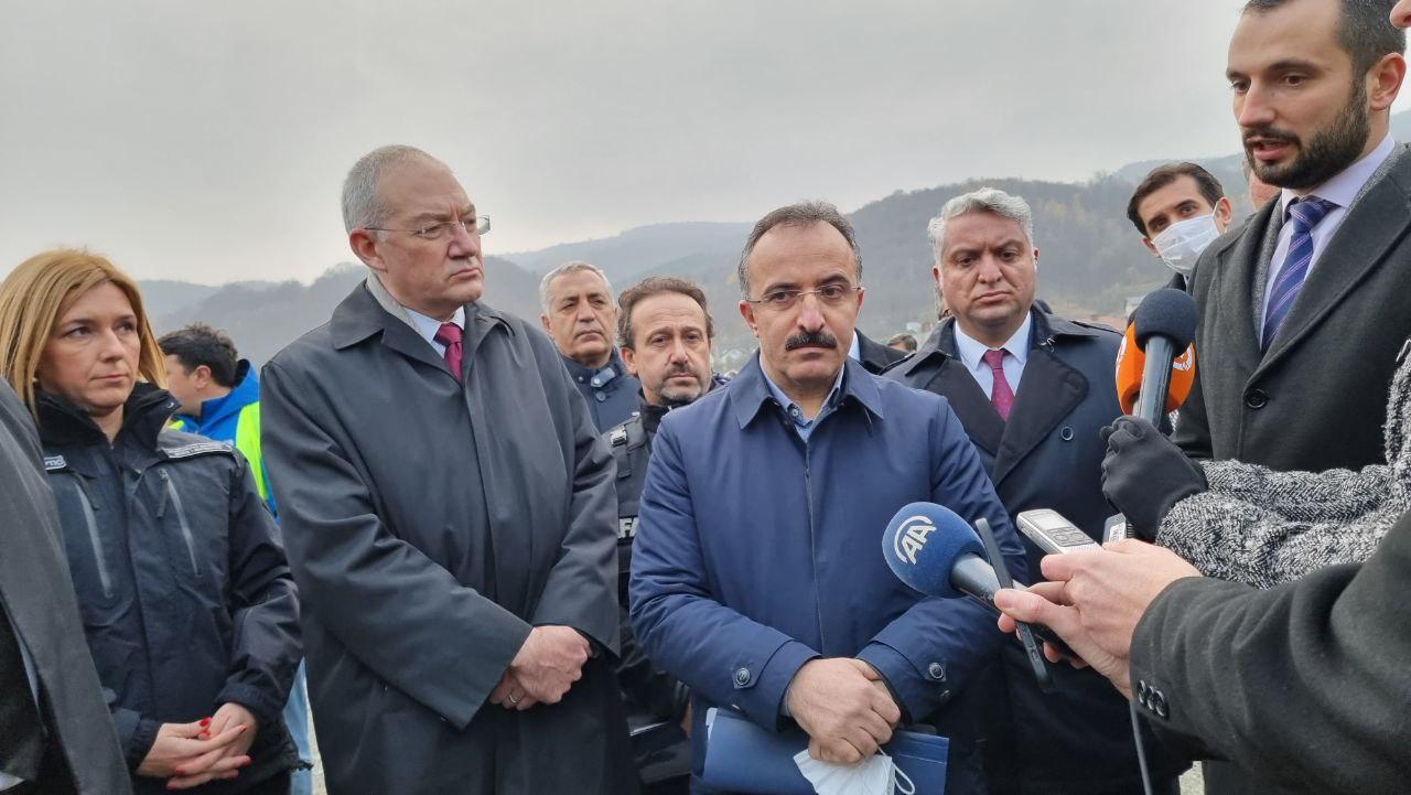 Zamjenik ministra unutrašnjih poslova Republike Turske obišao mjesto potrage za nestalim turskim državljaninom