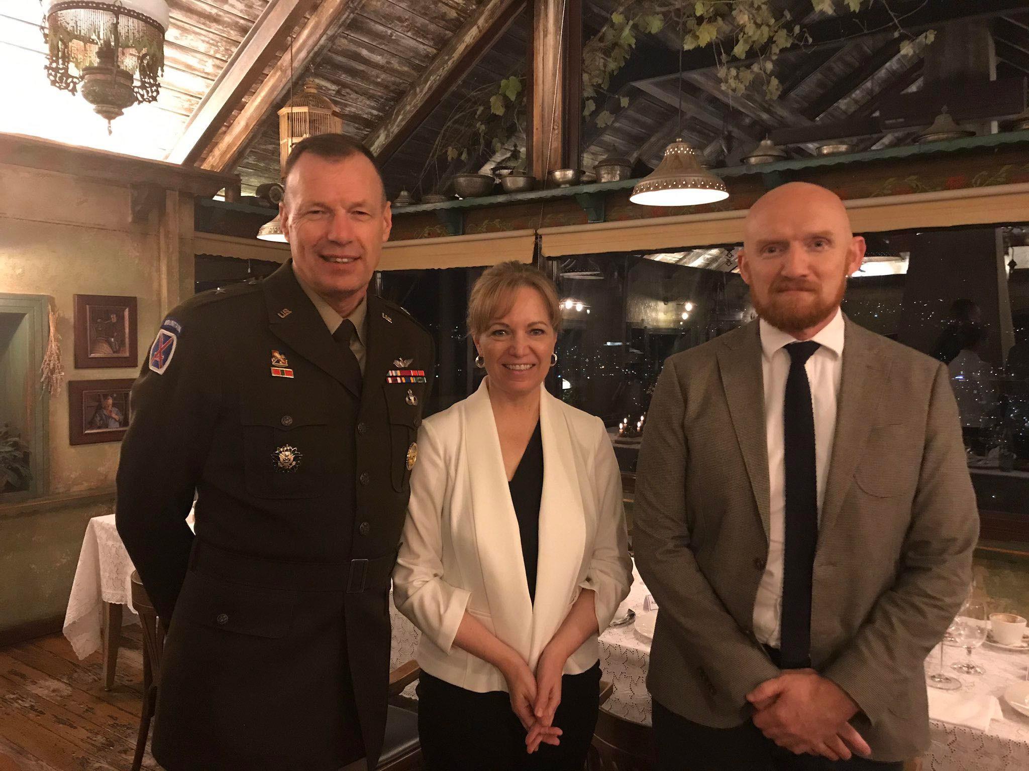 Metju Fild poželio dobrodošlicu Pameli Mekgaha, novom komandantu NATO-a u BiH