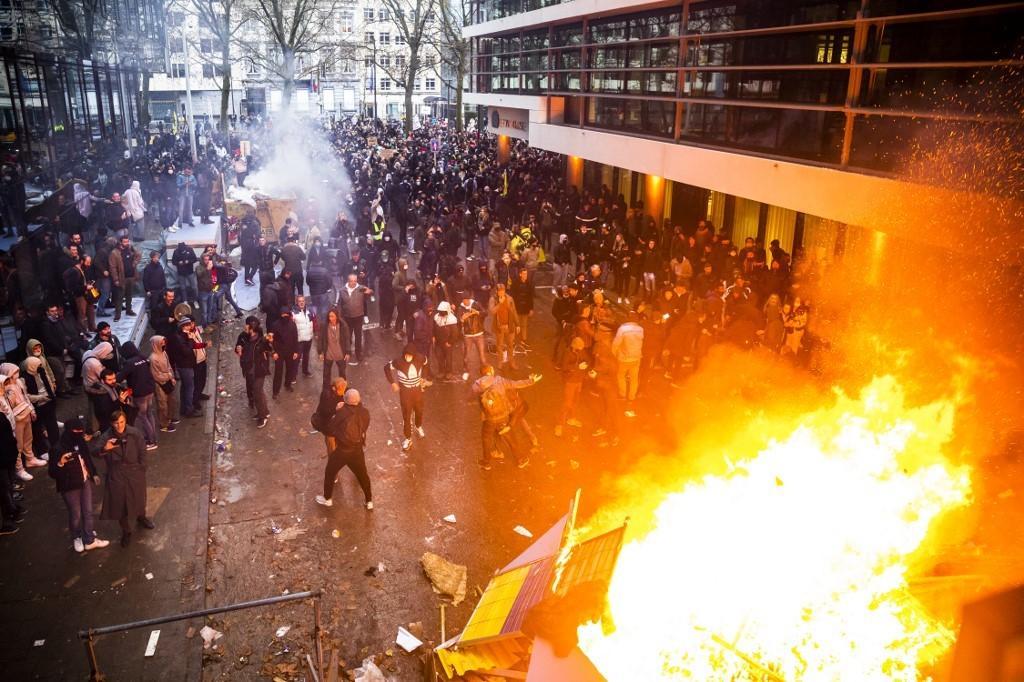 Sa protesta u Briselu - Avaz