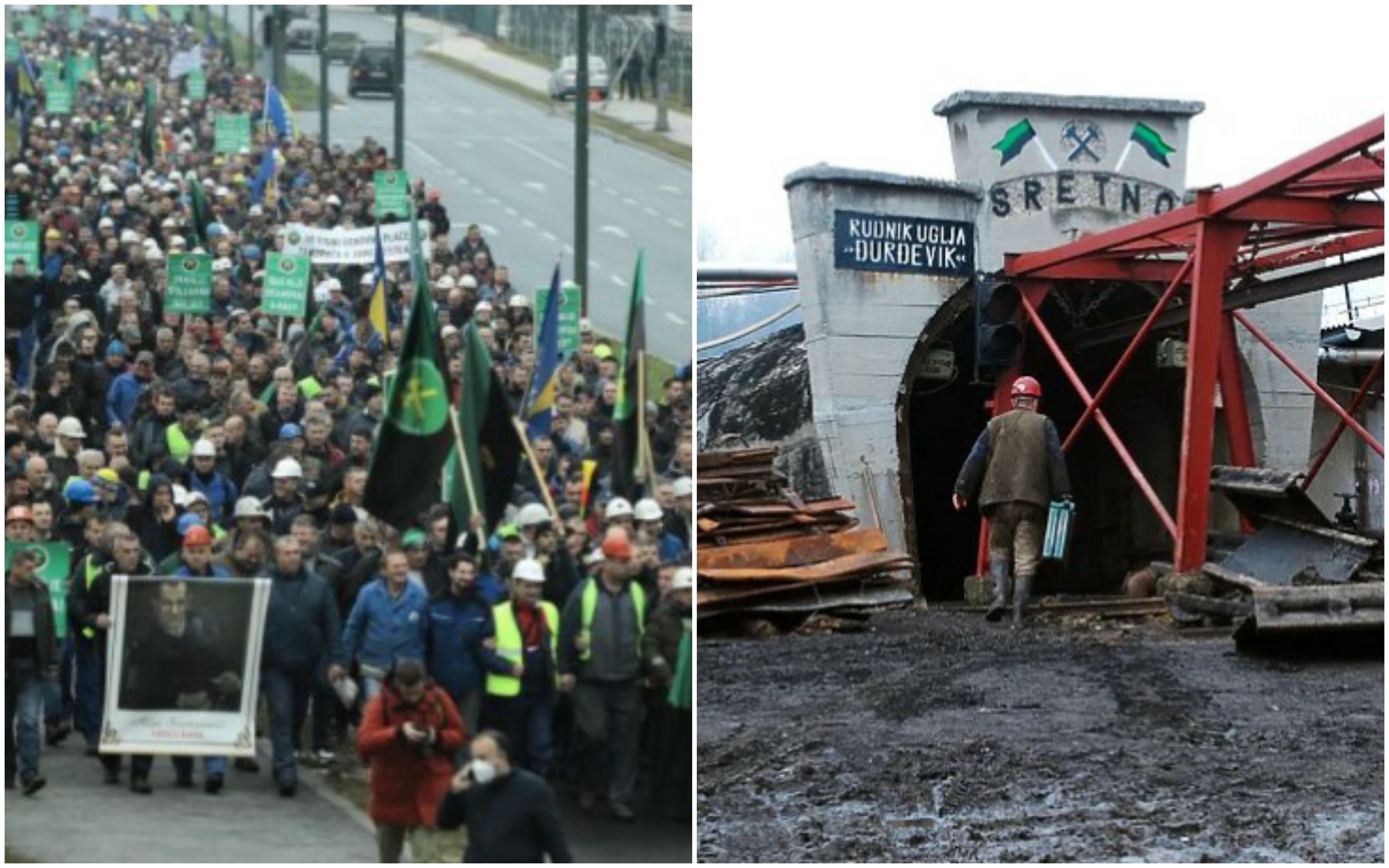 Tuga: I poginuli i teško povrijeđeni rudar iz Đurđevika bili uz svoje kolege na protestima 24. novembra