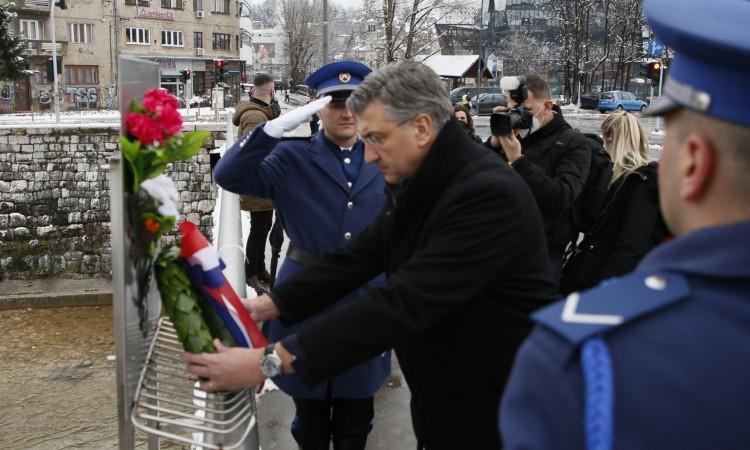 Plenković odao počast žrtvama opsade Sarajeva