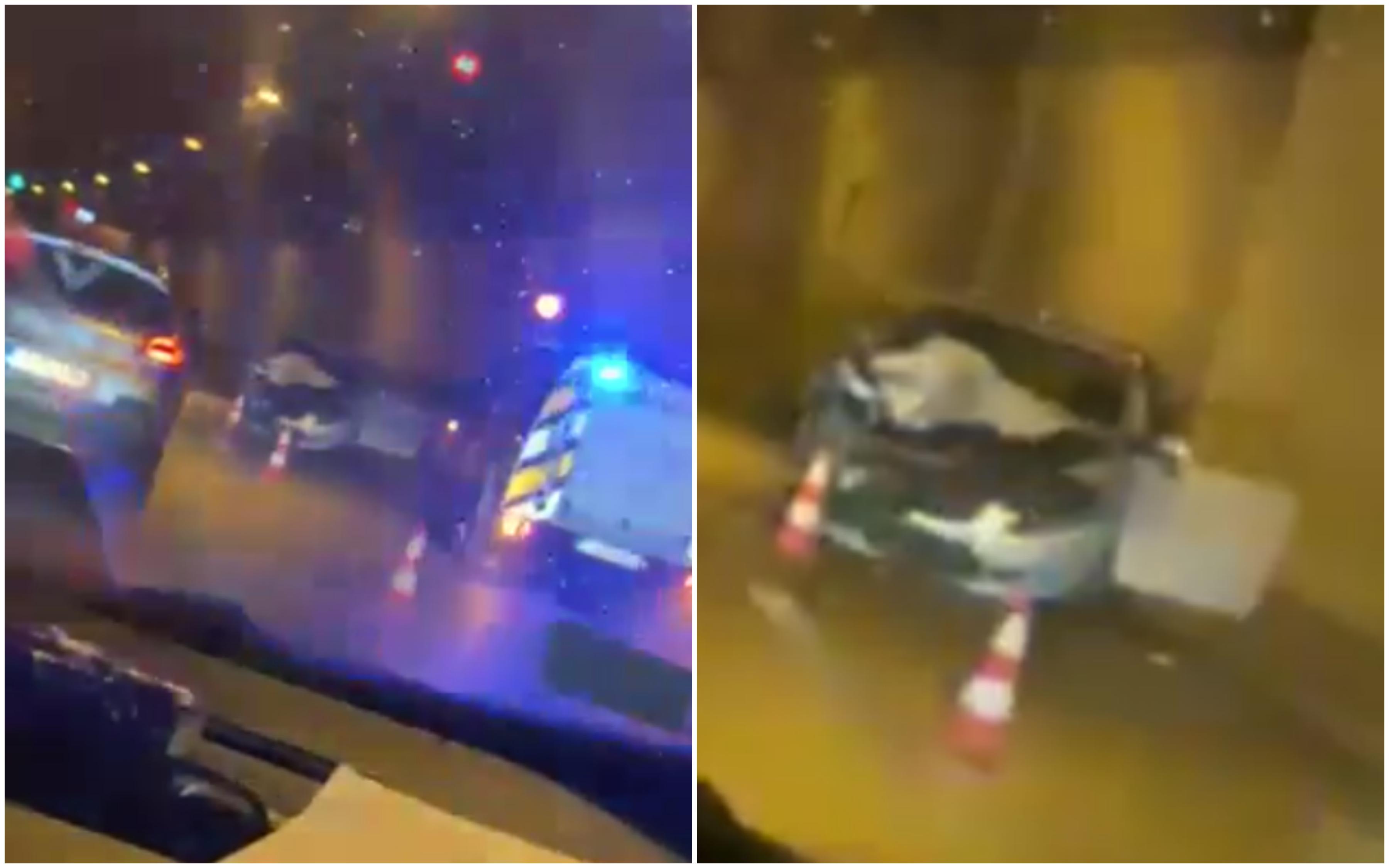 U saobraćajnoj nesreći u tunelu Vukov gaj povrijeđen vozač