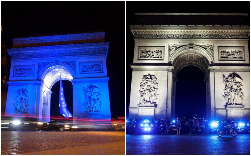 Nakon burnog negodovanja desnice: Uklonjena zastava EU sa trijumfalne kapije u Parizu