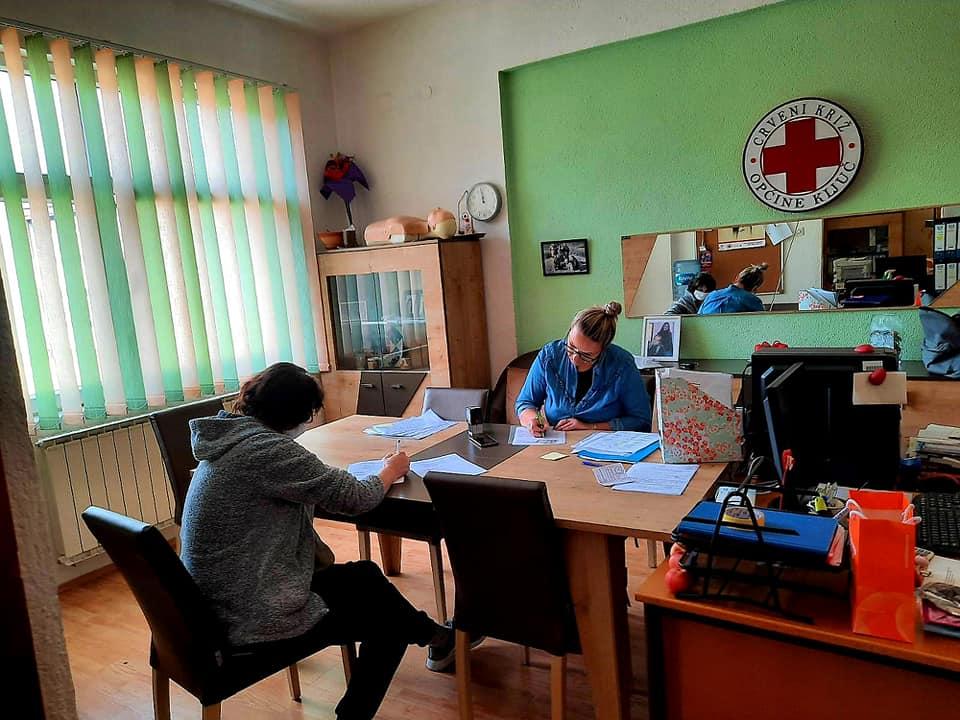 Crveni križ FBiH podržao 939 domaćinstava u 19 zajednica pogođenih migrantskom situacijom