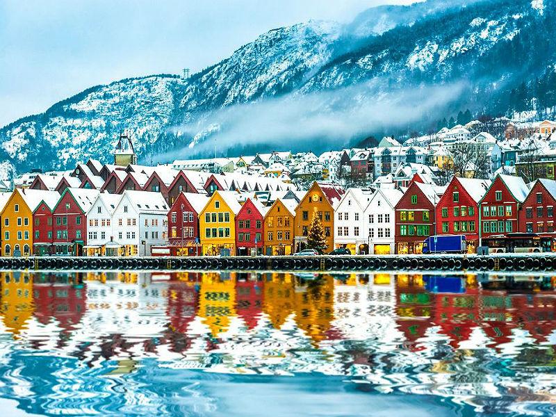 Bergen jedan od najljepših norveških gradova