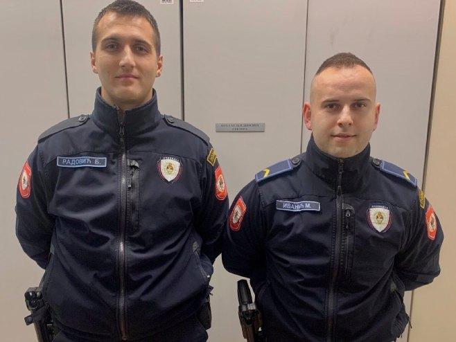Policajci Boško Radović i Milan Ivanić - Avaz