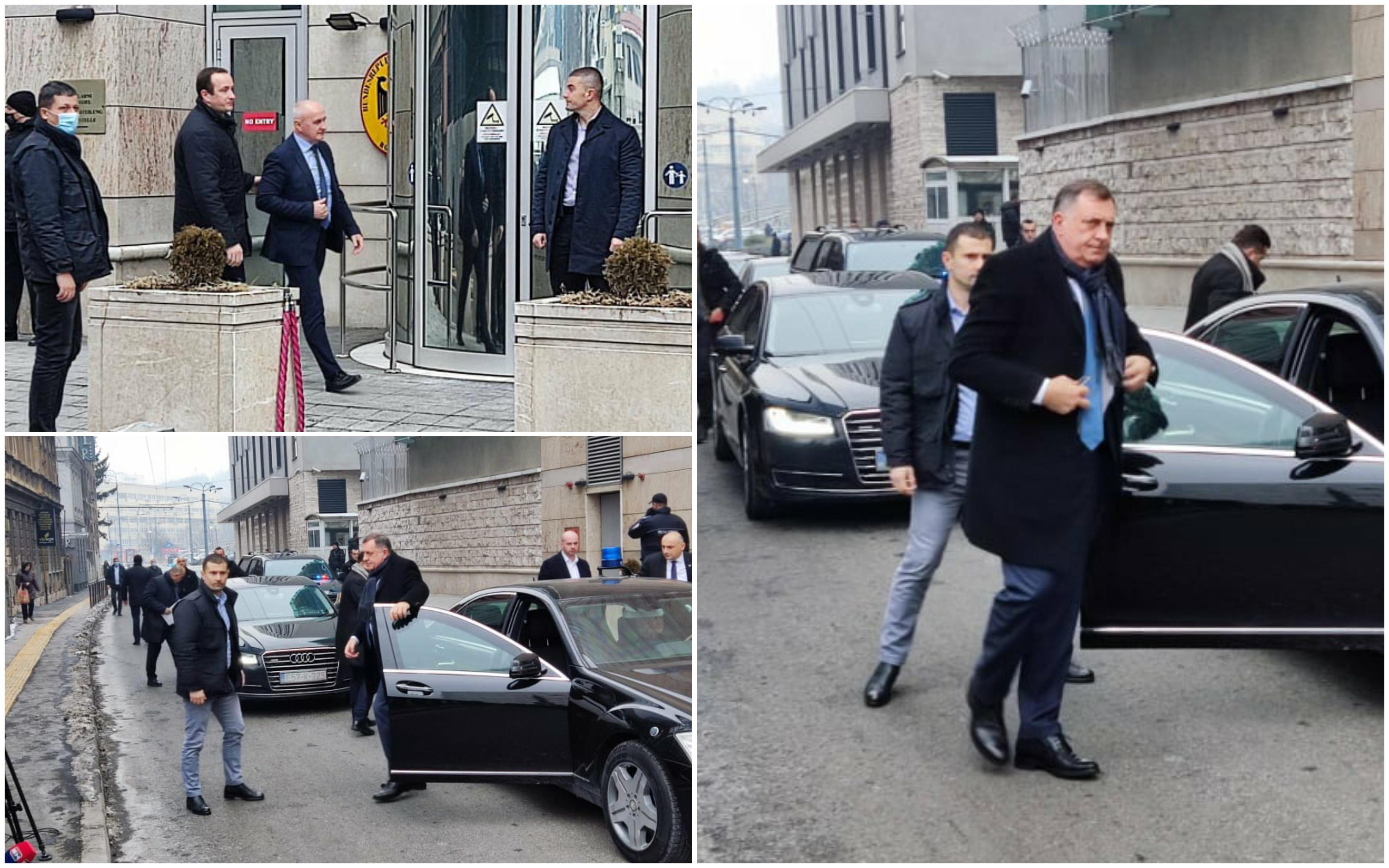 "Avaz" na licu mjesta: U zgradu Delegacije EU stigao Milorad Dodik