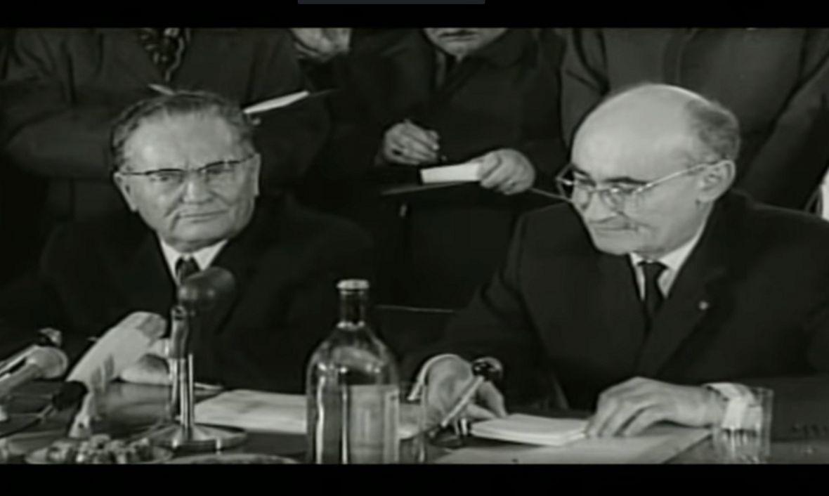 Tito i Blum 1966. godine: Velika podrška - Avaz