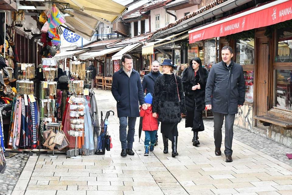 Princ Filip oduševljen glavnim gradom BiH: Divno Sarajevo, hvala domaćinima
