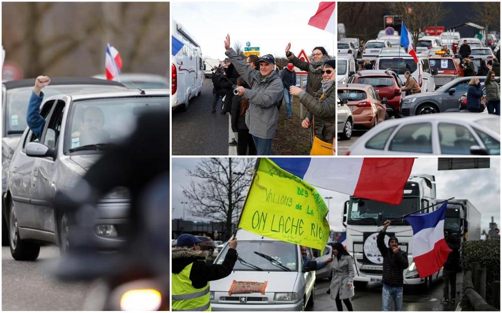 Hiljade ljudi stiže na protest u Francuskoj, na terenu oko 7.200 policajaca