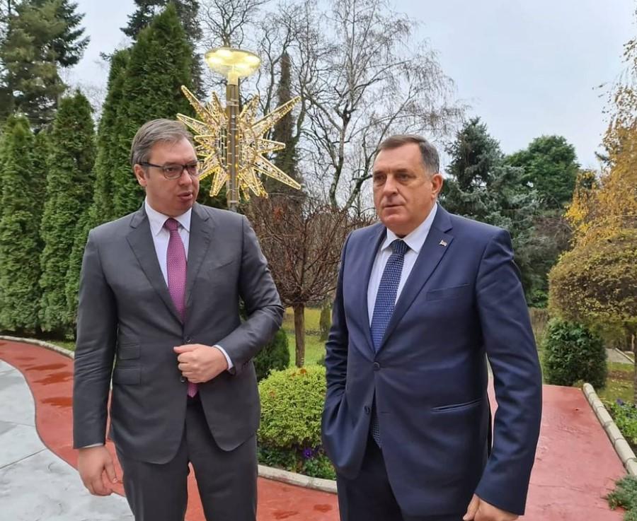 Vučić i Dodik: Suptilne poruke preko Vulina i bijeljinske BN televizije - Avaz