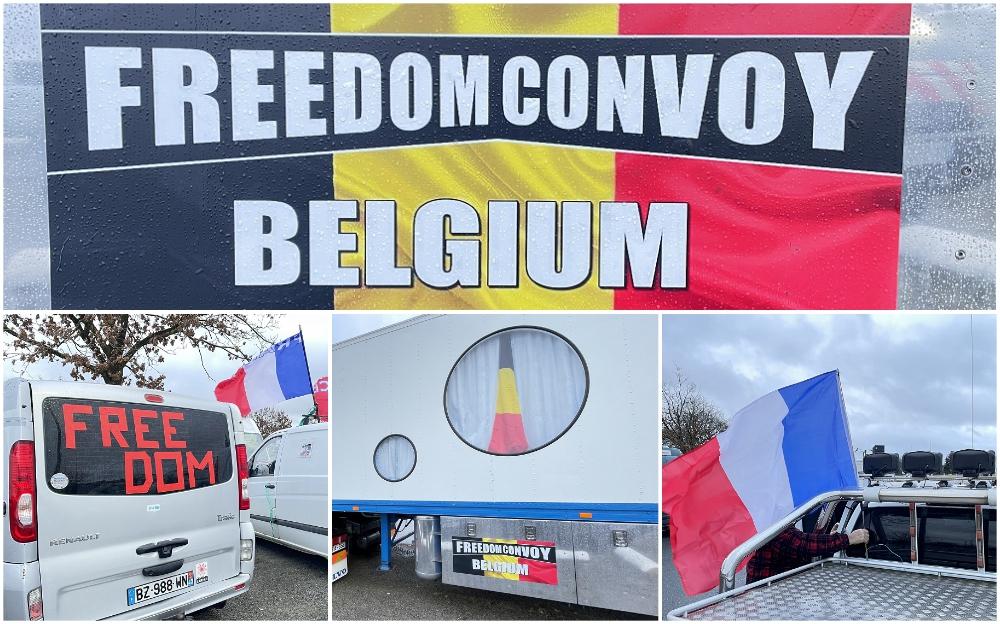 "Konvoj slobode" želi blokirati Brisel: Više od 1.000 vozila krenulo iz Francuske