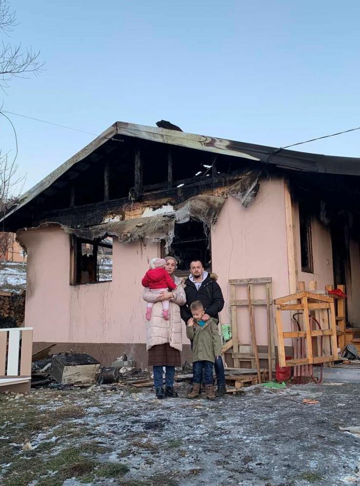 Nakon požara, počela izgradnja nove kuće za porodicu Abdić