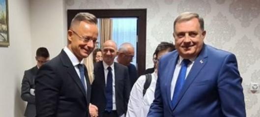 Sijarto ponovio stav Mađarske: Nećemo podržati sankcije Dodiku