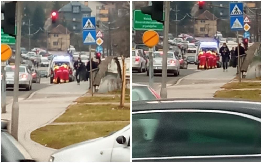 Drama u Sarajevu: Vozaču pozlilo tokom vožnje, hitna mu ukazala pomoć