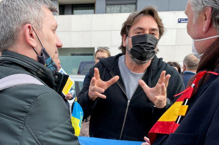 Španski oskarovac na protestu protiv Rusije: To je invazija, krše se prava na teritorijalni suverenitet