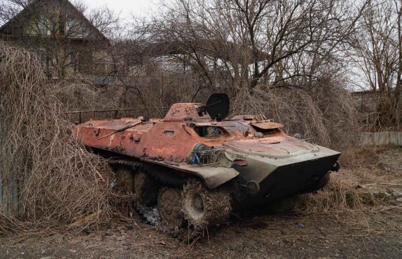 Oklopno vozilo ukrajinskih snaga - Avaz