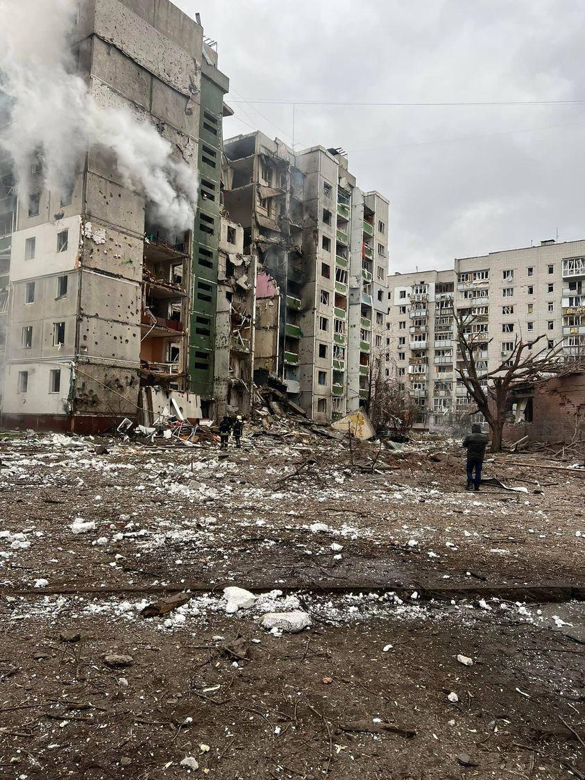 Snimak velike eksplozije u Černivu, obustavljene akcije spašavanja