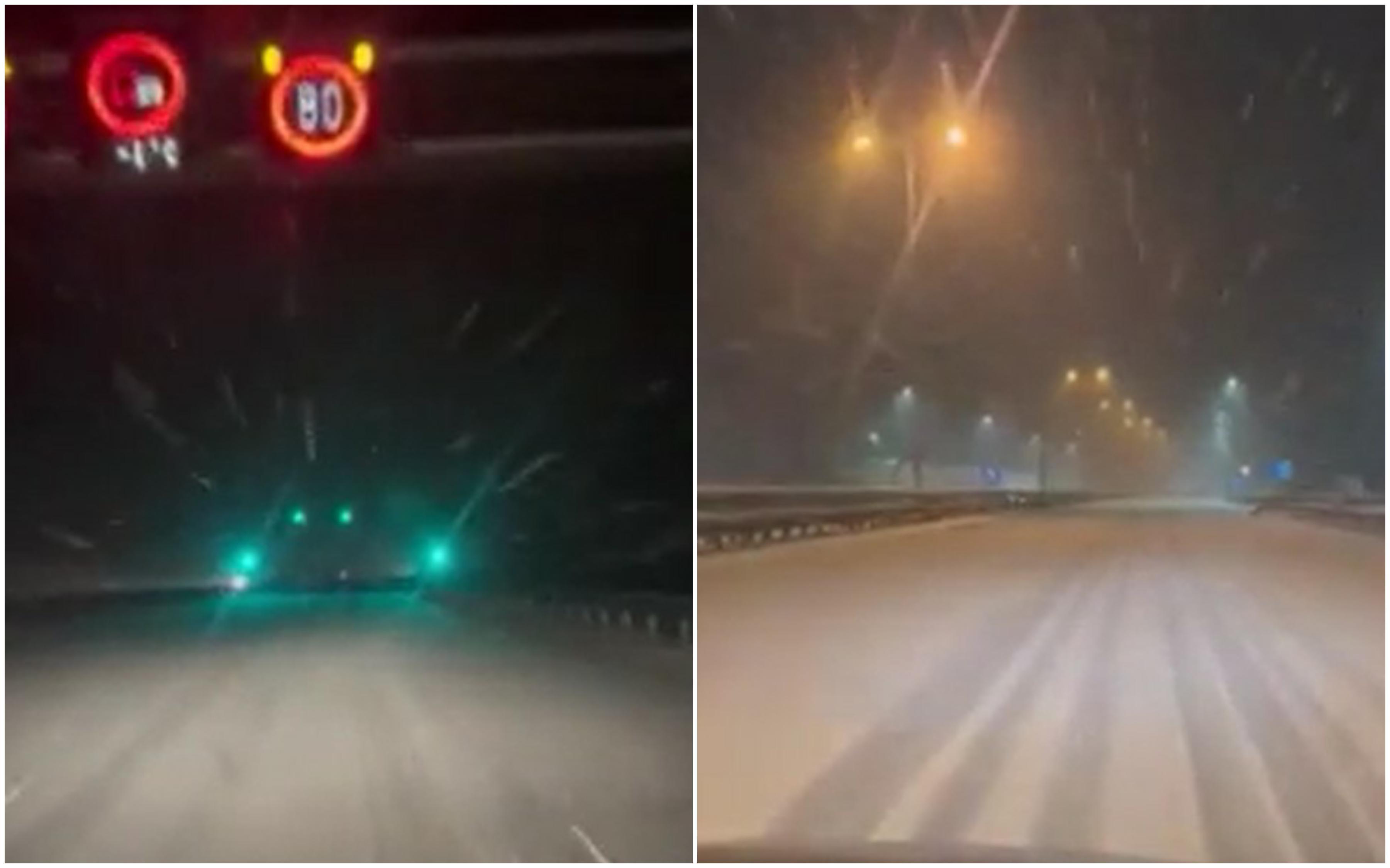 Video / Autoput do Sarajeva je večeras u katastrofalnom stanju