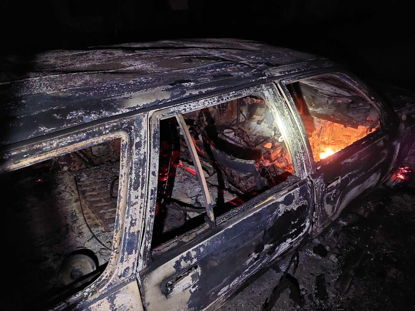 U naselju Rodoč izgorjelo ukradeno vozilo
