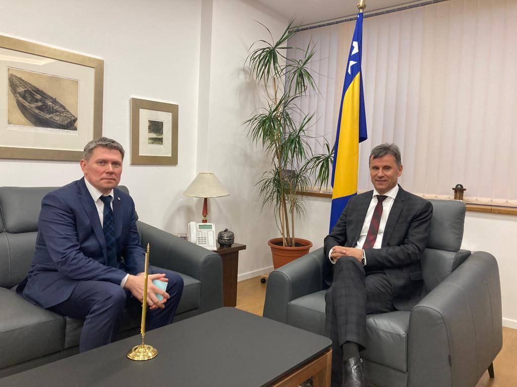 Novalić se sastao sa otpravnikom poslova Ambasade Ukrajine u BiH