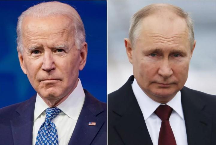 Džo Bajden i Vladimir Putin - Avaz