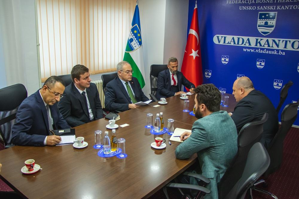 Ambasador Turske posjetio USK: Predloženo konkretnije uvezivanje turskih i bosanskih gradova