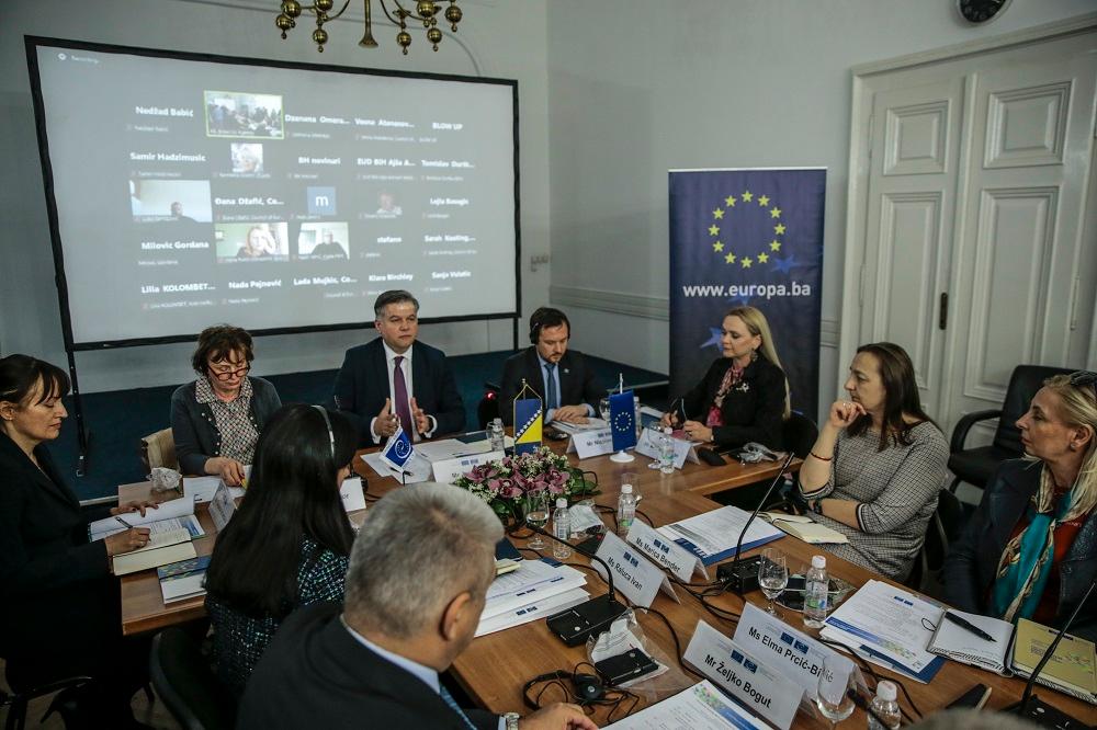 Održan treći sastanak BiH i UO zajedničkog programa EU i Vijeća Evrope