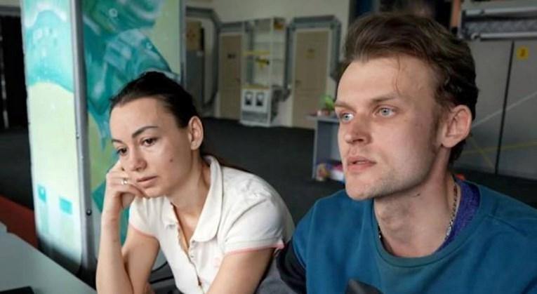 Dmitro i Tanja Shvets proveli su prva 23 dana rata skrivajući se u podrumu - Avaz